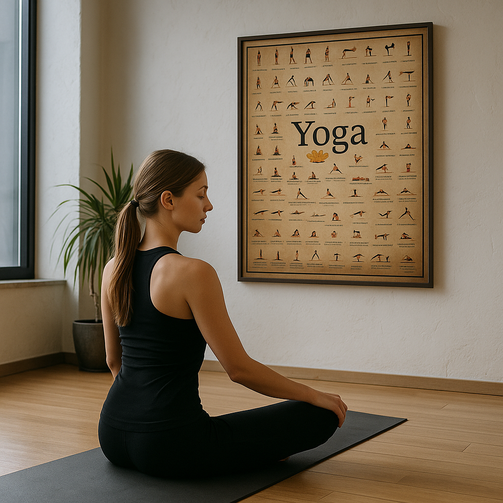 Yogavista – Essential Yoga Flow Poster