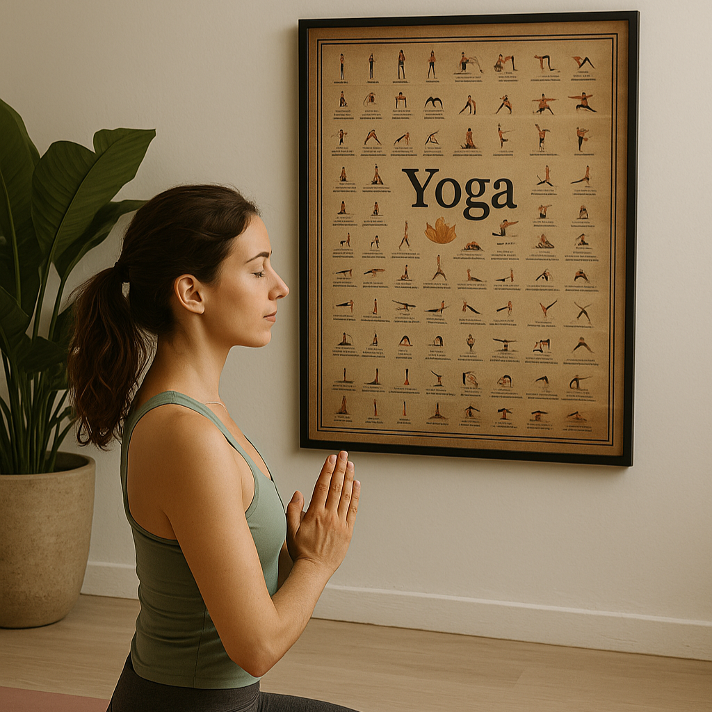 Yogavista – Essential Yoga Flow Poster