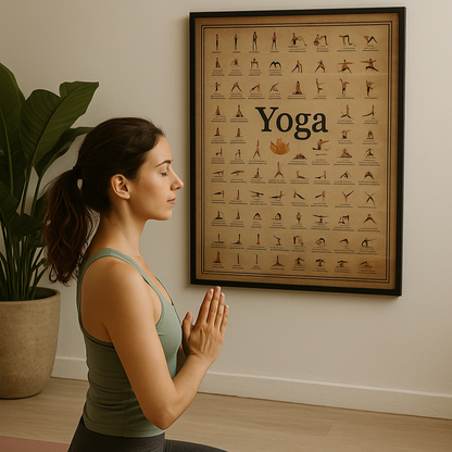 Yogavista – Essential Yoga Flow Poster